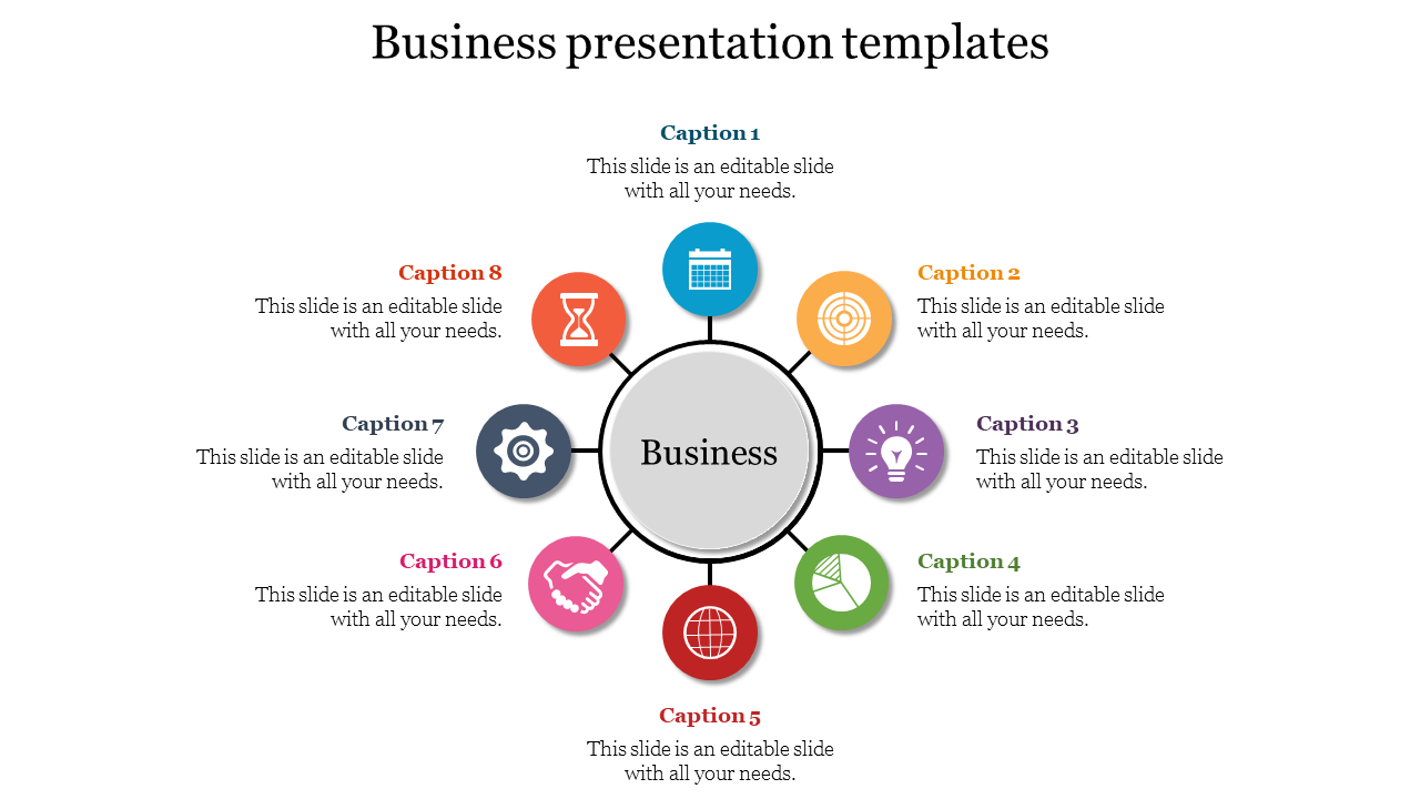 Impressive Business Presentation Templates Slide Design